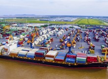 Cảng Hải Phòng đón tàu container lớn nhất từ trước đến nay