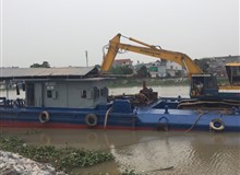 Nạo vét sông ngòi cầu cảng