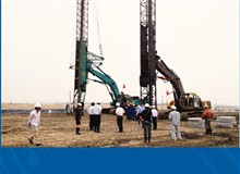 Xử lý nền đất yếu bằng bấc thấm mặt bằng nhà máy thép IHI - Đình Vũ